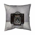 Begin Home Decor 26 x 26 in. Old Camera-Double Sided Print Indoor Pillow 5541-2626-MI28